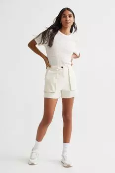Грузовые шорты H&amp;M, пломбир