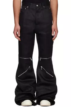 Грузовые штаны Hollywood Bolan Rick Owens, черный