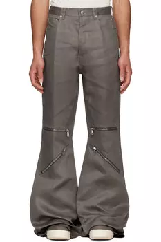 Грузовые штаны Hollywood Bolan Rick Owens, цвет dust