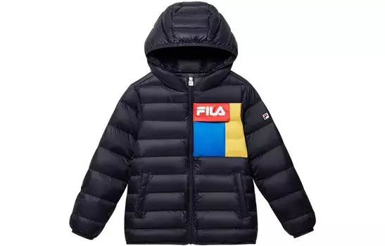 GS Пуховики/Жилеты Fila Kids, синий