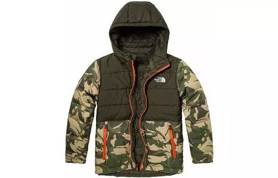 GS Стеганые куртки The North Face, зеленый