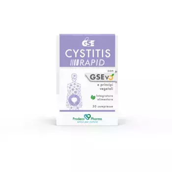 Gse Cystitis Rapid 30 таблеток Функция мочевыводящих путей