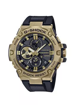 Gst-B100Gb-1A9Dr мужские наручные часы из пластика розового золота Casio, мультиколор