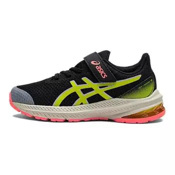 GT-1000 11 Детские кроссовки Детские низкие черные/желтые Asics, черный/желтый