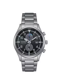 Gts хронограф ca7028-81e серые мужские наручные часы Citizen, черный