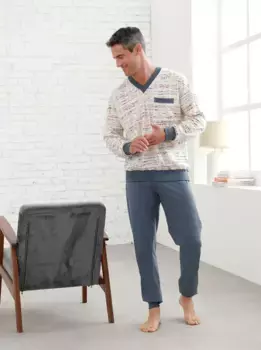 Gtting пижама, цвет Blau-Natur