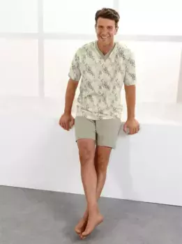 Gtting Пижама, цвет Schilf-Bedruckt