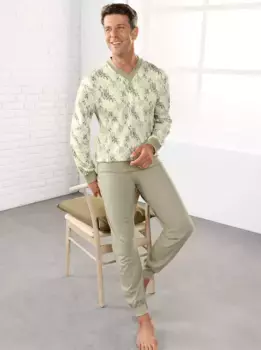 Gtting пижама, цвет Schilf-Bedruckt