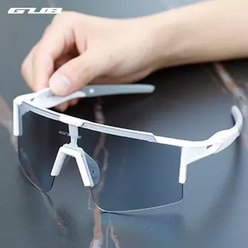 GUB Прозрачные велосипедные очки с изменением цвета Ветрозащитные очки для дневного и ночного отдыха Дорожный горный велосипед Спорт Бег Мужчины и женщины 7500 Белый