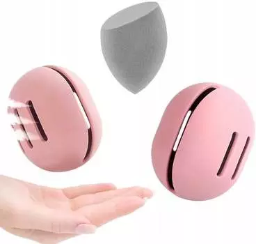 Губка Beauty Blender Спонж для макияжа + футляр, edibazzar