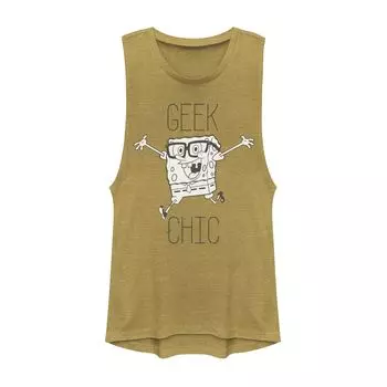 Губка Боб Квадратные Штаны для юниоров Geek Chic Muscle Tank Licensed Character