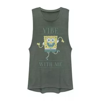 Губка Боб Квадратные Штаны для юниоров Vibe With Me Muscle Tank Licensed Character