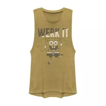 Губка Боб Квадратные Штаны для юниоров Werk It Muscle Tank Licensed Character