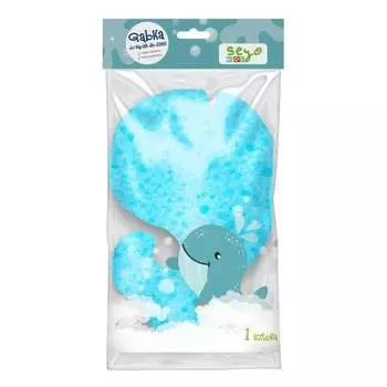 Губка детская для ванной Кит 1 шт. Seyo, Kids