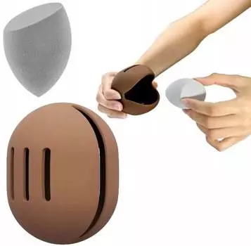 Губка для макияжа Beauty Blender + футляр для спонжа, edibazzar