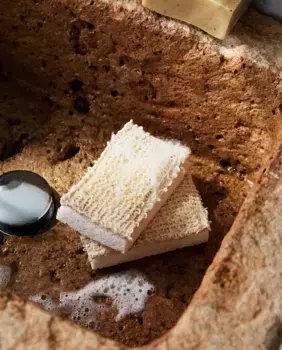 Губка для мытья посуды (2 шт.) Zara Home, светло-бежевый