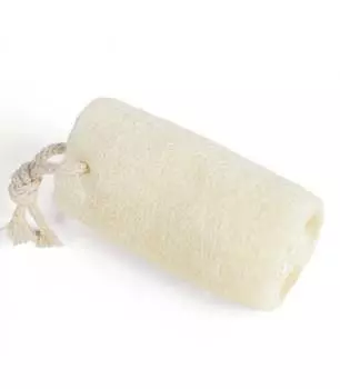 Губка Luffa, натуральная растительная губка для умывания лица и тела, размер S, 7х5 см, Wild Nature