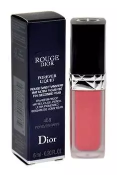 Губная помада 458 навсегда Париж, 6 мл Dior, Rouge Forever Liquid Lipstick