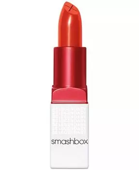 Губная помада Be Legendary Prime & Plush Smashbox, цвет Unbridled (bright red orange)