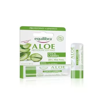Губная помада Blsamo labial de aloe vera Equilibra, 1 шт