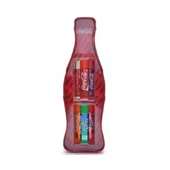 Губная помада Coca-Cola Vintage Bottle Tin Box Blsamo Labial Lip Smacker, 6 шт