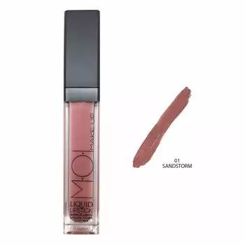 Губная помада Crema De Labios Liquid Lipstick Moi, цвет 01 sandstorm