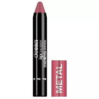 Губная помада Debby Lipchubby Metal Matte Lipstick 21 Mauve