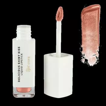 Губная помада Delicious Shinny Kiss Labial Lquido Andreia, цвет g02 rose