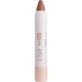 Губная помада Golden Rose Nude Look Creamy Shine Lipstick 01 Nude
