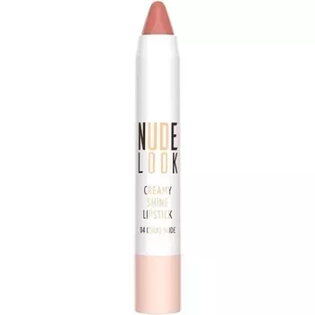 Губная помада Golden Rose Nude Look Creamy Shine Lipstick 04 Coral Nude