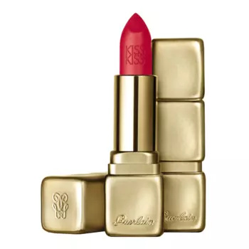 Губная помада Guerlain KissKiss Matte, красный