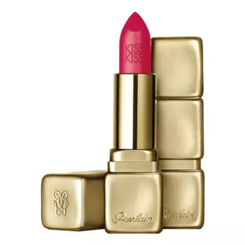 Губная помада Guerlain KissKiss Matte, светло-красный