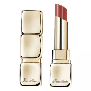 Губная помада Guerlain KissKiss Shine Bloom, темно-розовый