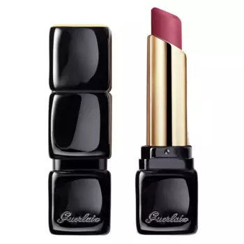 Губная помада Guerlain KissKiss Tender Matte, темно-красный