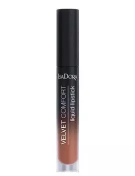 Губная помада IsaDora Velvet Comfort № 68 Холодный коричневый 4 мл Inna Marka