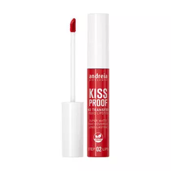 Губная помада Kiss Proof Labial Lquido Andreia, цвет 02 seductive red