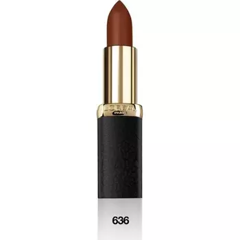 Губная помада L'Oreal Color Riche Matte Addiction, оттенок 636 со шпильками красного дерева, 1 шт., L'Oreal