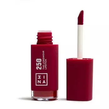 Губная помада Labial Lquido The Longwear Lipstick 3Ina, 250 Rojo Oscuro
