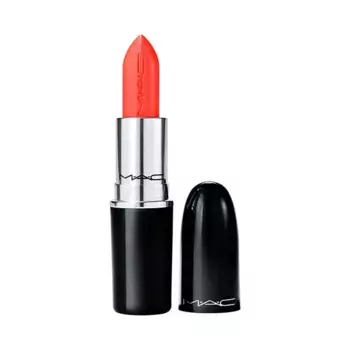 Губная помада Lustreglass Mac Cosmetics, цвет kissmet