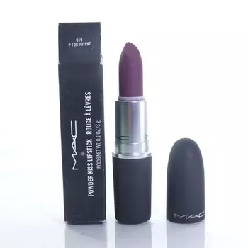 Губная помада MAC Powder Kiss 919 P для мощного полного размера 0,1 унции, Mac Cosmetics