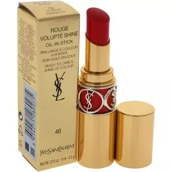 Губная помада-масло в стике Rouge Volupte Shine № 46 Orange Perfecto, Yves Saint Laurent