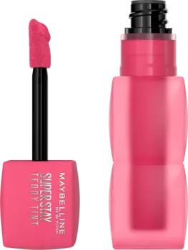 Губная помада MAYBELLINE NEW YORK Lippenstift Super Stay Teddy Tint 45 Pinky Promise, 5 ml