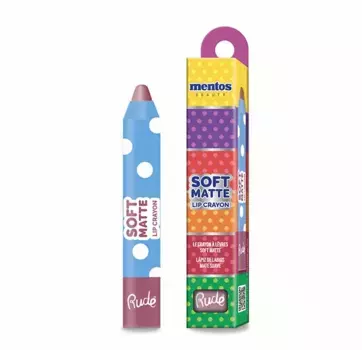 Губная помада Mentos Soft Matte Lip Crayon Rude, цвет berry sweet