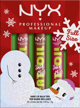 Губная помада NYX Professional MakeUp Lippenstift-Set Fat Oil Slick Click Trio