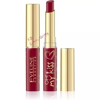 Губная помада Oh My Kiss № 13 2 мл и № 13 7,7 мл, Eveline Cosmetics