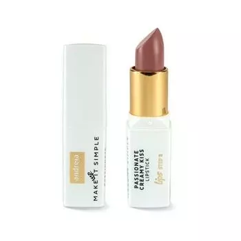 Губная помада Passionate Creamy Kiss Labial Andreia, цвет 04 chocolate