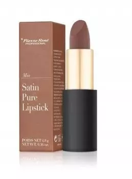 губная помада PIERRE RENE Satin Pure Lipstick, оттенок 02 Mia 4,8 г