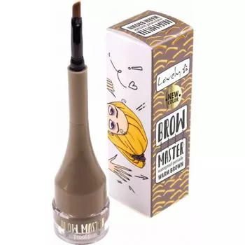 Губная помада Pomada de Cejas Brow Master Lovely Makeup, Warm Brown