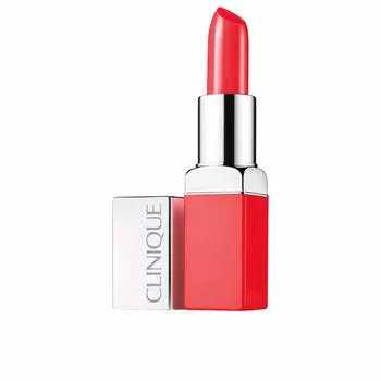 Губная помада Pop lip colour + primer Clinique, 3,9 г, 06-poppy pop