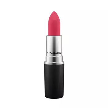 Губная помада Powder Kiss Lipstick Mac Cosmetics, цвет burning love
